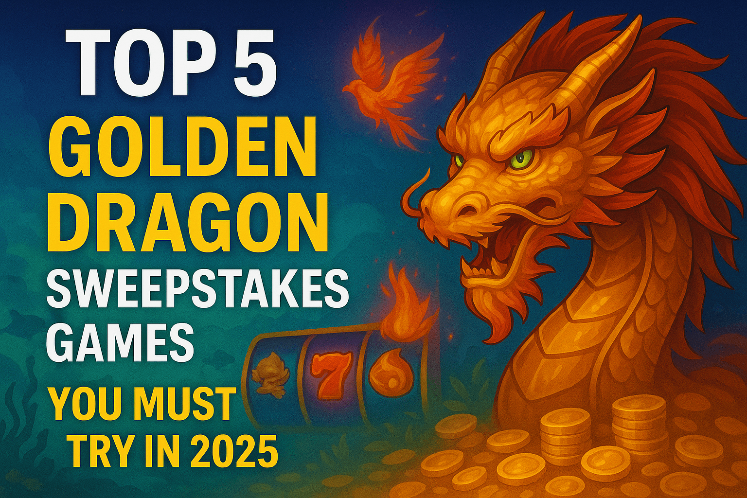 Top 5 Golden Dragon Sweepstakes Games You Must Try in 2025